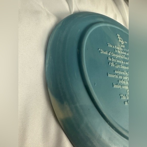 Bradford Exchange BE LOVE SONNETS Shakespeare 1987 limited edition Plate Series - Picture 10 of 12